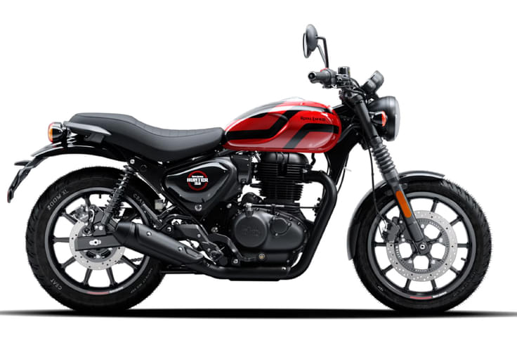 The Hunter 350 is also the first J-series bike to feature a slip-and-assist clutch The Hunter 350 is also the first J-series bike to feature a slip-and-assist clutch